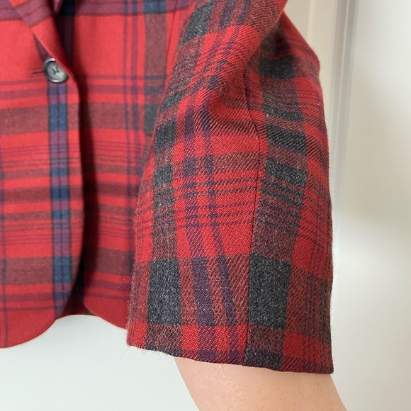 YSL plaid print wool blazer - Picture 8 of 8